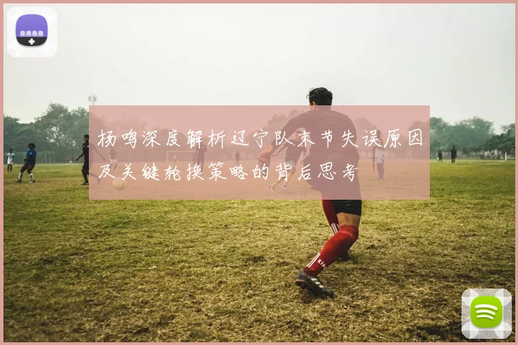 杨鸣深度解析辽宁队末节失误原因及关键轮换策略的背后思考